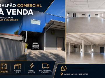 Comercial , Gaspar · GALPAO COMERCIAL 1400M - VENDA E LOCAÇÃO - ACEITA PERMUTA