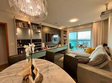 Apartamento · 124m² · 3 Quartos · 2 Vagas · 3 QUARTOS VISTA MAR E CHURRASQUEIRA A CARVÃO
