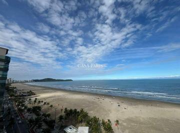 Apartamento · 250m² · 5 Quartos · 2 Vagas · Apartamento Frente na Praia Grande (Aviação) | 5 quartos, 3 suítes e Varanda Gourmet
