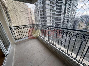 Apartamento · 100m² · 3 Quartos · 2 Vagas · Apartamento com 3 dormitórios para alugar, 100 m² por R$ 7.941,00/mês - Brooklin - São Paulo/SP