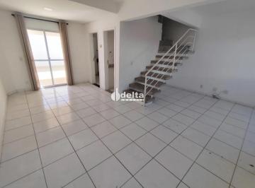Casa · 160m² · 3 Quartos · 2 Vagas · Casa em condomínio com 3 suítes disponível para locação no bairro Morada da Colina em Uberlândia-MG