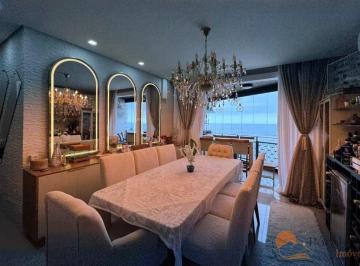 Apartamento · 143m² · 3 Quartos · 2 Vagas · Apartamento Frente Mar, Planejados, 3 Quartos e Varanda Gourmet na Tupi - Praia Grande/SP
