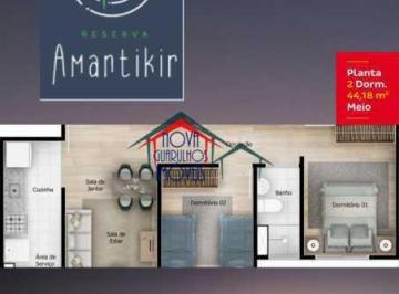 Apartamento · 44m² · 2 Quartos · Apartamento à Venda no Reserva Amantikir - 2 Dormitórios | 44,18 m² | R$ 220 Mil