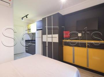 Apartamento · 25m² · 1 Quarto · 1 Vaga · Studio para alugar em Cidade Monções de 25.00m² com 1 Quarto, 1 Suite e 1 Garagem
