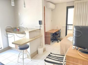 Apartamento · 27m² · 1 Quarto · 1 Vaga · Flat para venda em Setor Oeste de 27.00m² com 1 Quarto, 1 Suite e 1 Garagem
