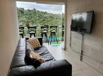 663a60ad066d37f91018fe929be74d999ee7dda7 · Apartamento com 1 dormitório para alugar, 60 m² por R$ 5.450/mês - Alphaville - Santana de Parnaíba/