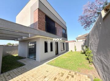 6664d884f9590e897b3df25bd05101e6b5c2b214 · Sobrado novo com 3 quartos, sendo 1 suíte à venda, 106 m² por R$ 840.000 - São Braz - Curitiba/PR