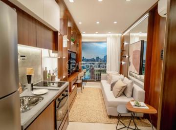 cozinha-e-sala-integradas · Apartamento, 2 dormitórios, 60.85 m², em Jardim Aurélia