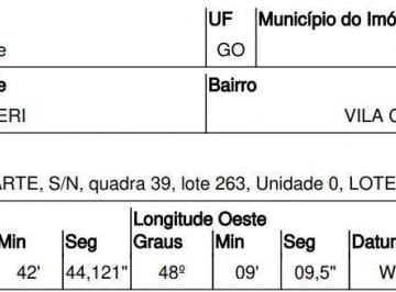 img0 · Imóvel com bom aproveitamento — Terreno no Vila Carvalho, Ipameri - GO, Nº 00 | Venda Direta Online