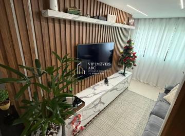 Casa · 90m² · 2 Quartos · 2 Vagas · Excelente Sobrado á venda no Bairro Campestre, 2 dorm, 2 vagas.