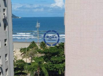 Apartamento · 37m² · 1 Quarto · Sala Living à Venda – 37m² | Vista Lateral para o Mar | 1 Quadra da Praia | Boqueirão – Santos/SP Id