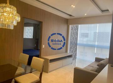 Apartamento · 60m² · 1 Quarto · Apartamento 1 Dorm, mobiliado, com varanda e lazer completo no Boqueirão – Santos/SP