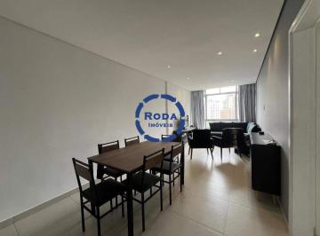 Apartamento · 85m² · 2 Quartos · 1 Vaga · Apartamento Totalmente Reformado no Boqueirão – Santos/SP | Vista Lateral para o Mar