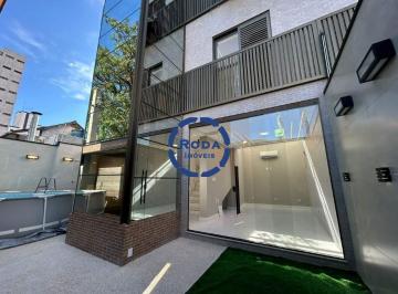 Casa · 280m² · 6 Quartos · 3 Vagas · Sobrado Triplex para Locação, 4 quartos, 4 suítes, 3 vagas, Campo Grande - Santos/SP