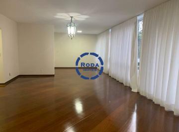 Apartamento · 237m² · 4 Quartos · 1 Vaga · Apartamento para Aluguel 4 dormitórios (1 suíte) no Boqueirão, Santos/SP — 218m², varanda e portaria