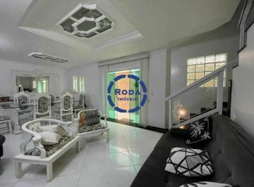 Casa · 208m² · 3 Quartos · 2 Vagas · Sobrado Geminado na Encruzilhada, 3 Quartos (3 Suítes), Edícula, Área Gourmet, 2 Vagas