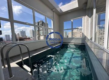 Apartamento · 166m² · 3 Quartos · 2 Vagas · Cobertura para Locação Duplex com 3 Quartos na quadra da Praia - Embaré