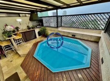 Apartamento · 156m² · 3 Quartos · 2 Vagas · Cobertura com piscina no Embaré/santos