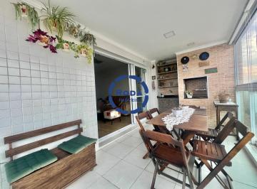 Apartamento · 119m² · 3 Quartos · 2 Vagas · Apartamento na Ponta da Praia com 3 dormitórios, varanda gourmet e 2 vagas