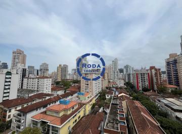 Apartamento · 239m² · 2 Quartos · 3 Vagas · Cobertura no Gonzaga – 2 Dormitórios (1 Suíte) - Piscina e Churrasqueira