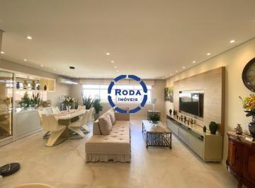 SALA · Apartamento 3 suítes à venda no Boqueirão (Frente) em Santos/SP | 150m², Duas quadra da praia 