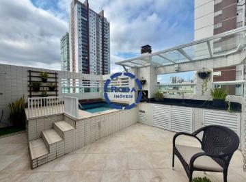 Piscina com Churrasqueira · Duplex à venda na Pompéia – Santos