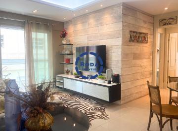 SALA · Gonzaga — 76 m² | 2 suítes | Porteira fechada | 1 vaga Demarcada | Uma quadra da praia