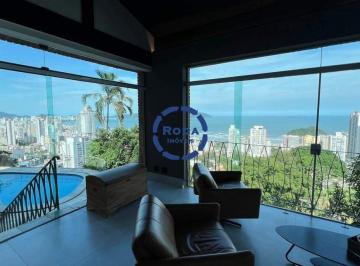 Casa · 1024m² · 6 Quartos · 6 Vagas · Casa residencial à venda no Marapé (Santos/SP) — 6 quartos (5 suítes), piscina e varanda gourmet