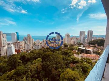 Apartamento · 70m² · 2 Quartos · 2 Vagas · Apartamento 2 Quartos no José Menino, Santos, 70,41 m², varanda, vista mar, 2 Vagas