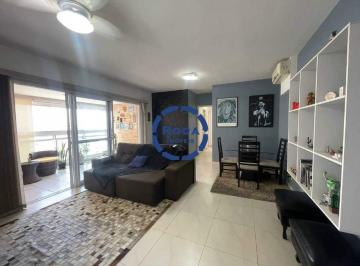 Apartamento · 102m² · 3 Quartos · 2 Vagas · Apartamento à venda na Ponta da Praia – Santos | 102 m² | 3 dormitórios (1 suíte) | 2 vagas | Varand