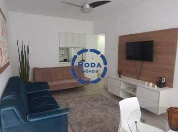 Apartamento · 67m² · 2 Quartos · 1 Vaga · Flat com 2 dormitórios à venda, 105 m² por R$ 636.000,00- Gonzaga - Santos/SP