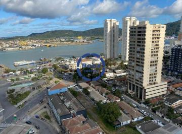 Comercial · 52m² · 1 Vaga · Sala Comercial 52,50m² na Ponta da Praia (Santos) | 1 Vaga | Portaria 24h