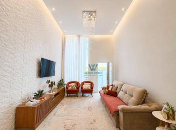 Sala ampla e com o pé direito alto · Casa com 3 dormitórios sendo 1 suíte à venda, 132 m² por R$ 920.000 - Jardins de Florença - Poços de