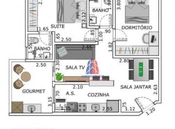 31d0fb40c8a6a6aaa156b1d42c9a340b8d4d6342 · Apartamento com 3 dormitórios à venda, 76 m² por R$ 680.000,00 - Santo Antônio - Americana/SP