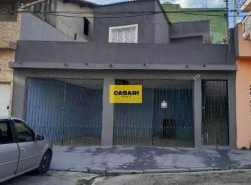 Comercial · 150m² · 2 Quartos · 3 Vagas · Casa à Venda com 3 Dormitórios e 3 Vagas Próxima à Rua Carijós – Santo André