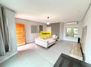 Casa · 300m² · 3 Quartos · 6 Vagas · Sobrado Mobiliado para Locação com 3 Suítes, Área Gourmet e 6 Vagas – São Bernar