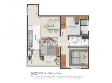 Apartamento · 41m² · 2 Quartos · 1 Vaga · Apartamento em Rua Áurea Tavares - Parque Industrial das Oliveiras - Taboão da Serra/SP