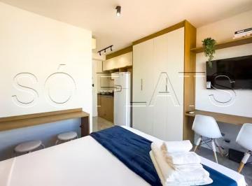 Apartamento · 22m² · 1 Quarto · Studio mobiliado de 22m² no Arch Home Vila Mariana, suíte e varanda, pronto para morar