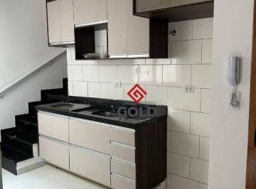 bd2fd2a450e85457fc6a290ff44b37128462fbd6 · Cobertura com 2 dormitórios para alugar, 88 m² - Parque das Nações - Santo André/SP