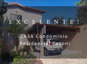 Casa · 185m² · 3 Quartos · 4 Vagas · CASA CONDOMÍNIO RESIDENCIAL CASONI PARQUE DA REPRESA JUNDIAÍ LOCAÇÃO