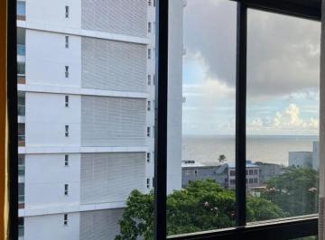 Foto 01 · Venda de Apartamento 1 Quarto - Edifício Oxum na Barra, Salvador: Imóvel Mobiliado e Pronto para Mor