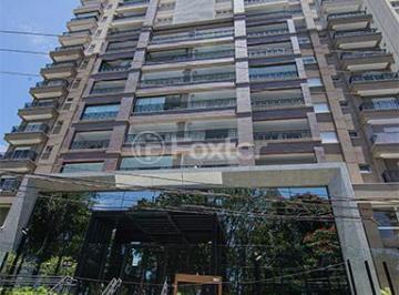 entrada-do-predio-com-jardim-e-rampas-de-acesso · Apartamento, 1 dormitórios, 28.71 m², em Jardim Guedala