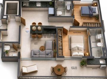 Apartamento · 54m² · 2 Quartos · Apartamento para venda em Anchieta de 54.00m² com 2 Quartos e 2 Suites