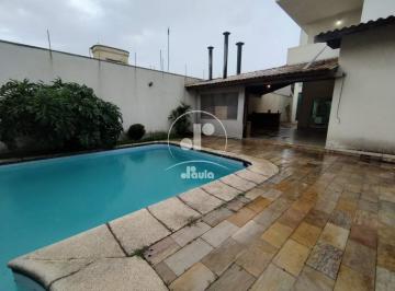 Foto 01 · Sobrado 432m², 4 suites, 4 vagas, Piscina e Churrasqueira, para Alugar, Vila Homero Thon, Santo Andr
