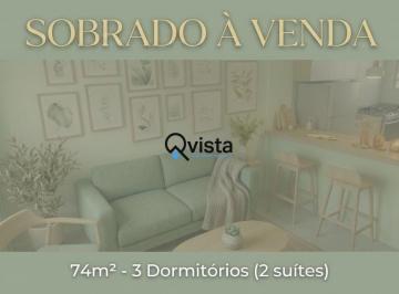 Casa · 74m² · 3 Quartos · 1 Vaga · Casa Geminada à venda no Santo Antônio no Guarujá | QVista Inteligência Imobi...