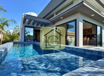 Piscina · Casa de Alto Padrão à Venda no Condomínio Campos de Santo Antônio II – Itu/SP | 4 Suítes | Porteira