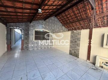 Casa · 80m² · 3 Quartos · 2 Vagas · Casa 3 Dormitórios com Quintal na Praia Grande (Aviação) – Aluguel R$ 3.800