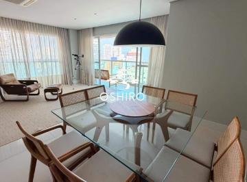 Apartamento · 206m² · 3 Quartos · 3 Vagas · Apartamento de 206 m² com Vista para o Mar à Venda na Pompéia, Santos