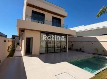 Casa · 258m² · 4 Quartos · 4 Vagas · Casa em Condomínio Fechado com 4 suítes em Uberlândia (Bairro Gávea) | 4 vagas
