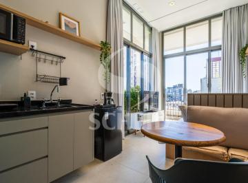 Apartamento · 34m² · 1 Quarto · Studio mobiliado de 34m² no ARQ Vila Mariana, na ponta do prédio